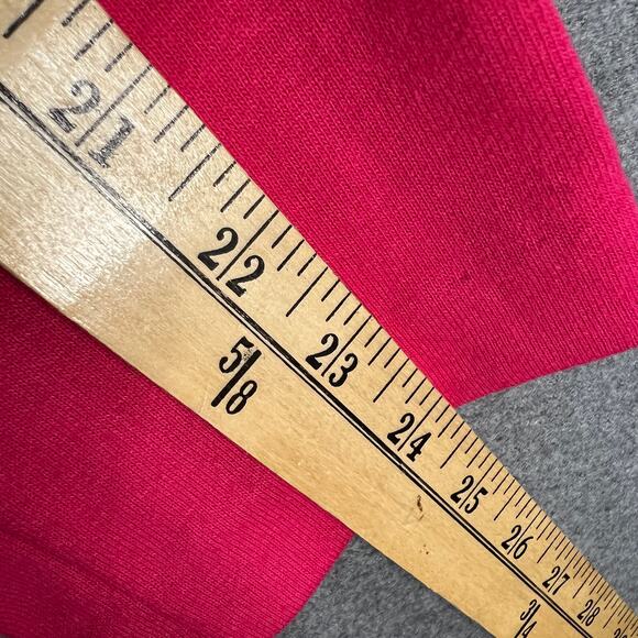 Susan Graver Weekend Regular Marina Knit Blazer Rich Fuchsia Size 1X - Picture 5 of 10